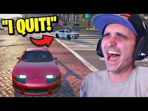 Summit1g Makes Cops GIVE UP with 300 IQ Jukes | GTA 5 RP NoPixel