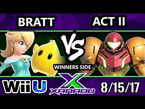 S@X 215 - Bratt (Rosalina) Vs. Act II (Samus) - SSB4 Tournament - Smash 4 -Smash for Wii U.