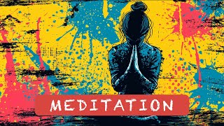 Meditation for happy crying