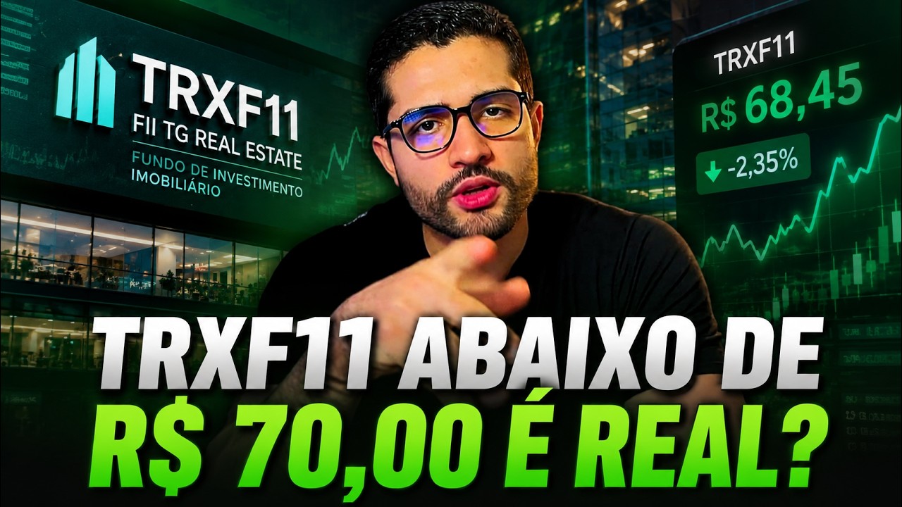 FRAUDE ENVOLVENDO O TRXF11? O QUE ESTÁ ACONTECENDO? TRXF11 PODE CAIR AINDA MAIS?