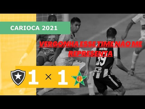 Botafogo 1 x 1 Portuguesa RJ/ Melhores Momentos/ carioca 04/04/21