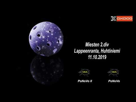 Miesten 2.div: PoNoVo II vs PoNoVo 11.10.2019