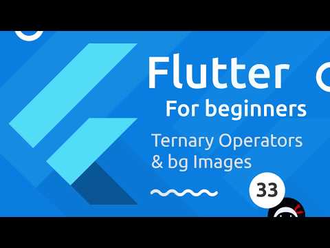 Flutter Tutorial for Beginners 33 Ternary Operators