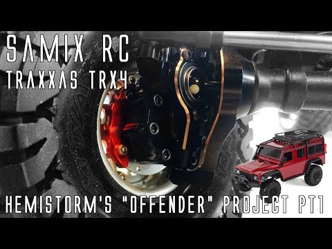 TRAXXAS TRX4 - Masterclass in Brass - SAMIX RC Upgrades