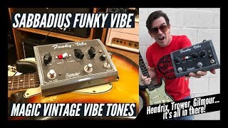Video thumbnail for MAGICAL VINTAGE VIBE TONES! SABBADIUS FUNKY VIBE by Pete Thorn