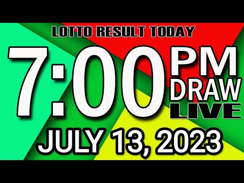 LIVE 7 PM STL RESULT TODAY JULY 13, 2023 LOTTO RESULT WINNING NUMBER