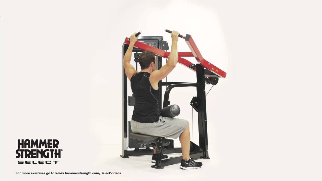 Hammer Strength Select Fixed Pulldown