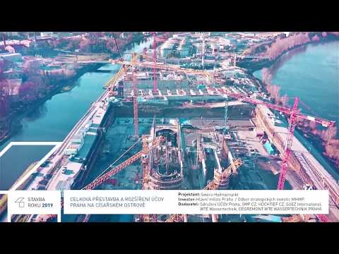 STAVBA ROKU 2019 - titul Stavba roku 2019 - ÚČOV Praha na Císařském ostrově