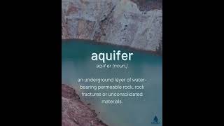 Definition: #Aquifer 🪨 #savewater #planning #development #water #land #savewatersavelife #earth