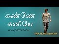 Kochadaiiyaan Kanne Kaniye Lyrics Tamil ARR Viramuthu