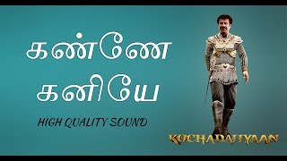 Kochadaiiyaan  Kanne kaniye lyrics  Tamil  ARR  Vi