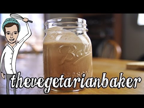 How To Make Vegan Chocolate Almond Milk (Thirsty Thursday) (TheVegetarianBaker)
