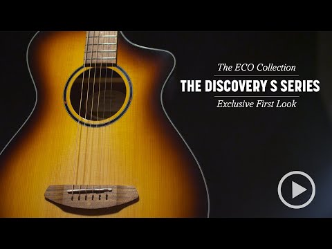 Breedlove Discovery S Concerto Edgeburst CE European Spruce African Mahogany Acoustic Guitar