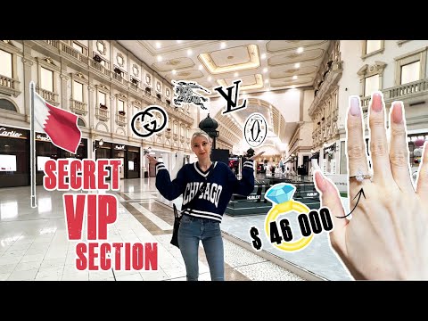 🇶🇦QATAR 2022 : Hidden VIP section 💵 at VILLAGGIO MALL (vlog) 💍