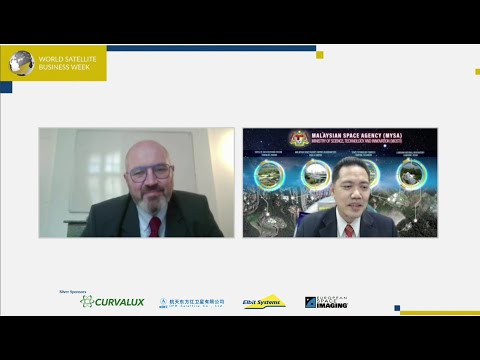 2021 WSBW - Em discussão com ANGKASA, Agência Espacial da Malásia