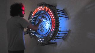 Joshua Kirsch - Concentricity, Interactive Light Sculpture 2011