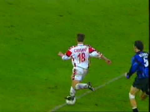 Calcio Antonio Cassano Bari Inter 2 1 1999 2000