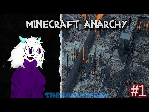 TheGalaxyFoxy - Exploring Anarchy Servers! | Minecraft Java