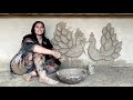 Gaon Ki Ladki Ki Gajab Kaarigiri Mud Kitchen