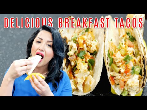 How to make Migas Breakfast Tacos | Views on the road Mexican Breakfast
