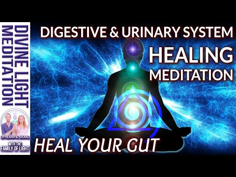 GUT HEALTH MEDITATION~ DIGESTIVE SYSTEM & URINARY SYSTEM HEALING ~ PHYSICAL BODY HEALING - Babaji