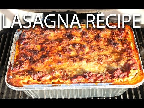 Lasagna On The Primo XL Oval - BIG MEAT SUNDAY