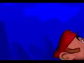 Mario Head Moves On The Ground