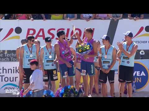 Das Männer-Finale aus Nürnberg 2019 - Die Techniker Beach Tour