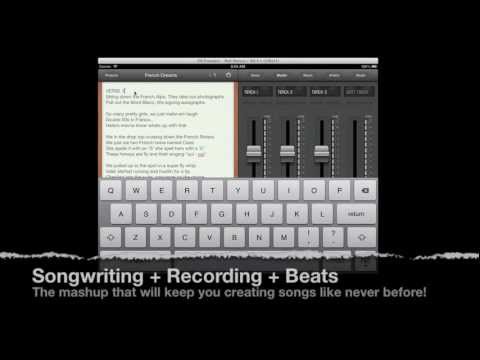 Songwriter's Pad Multitrack Studio for iPhone & iPad | Songwriting App