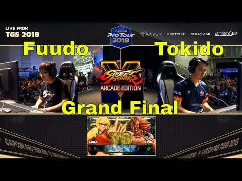 SFV AE - Grand Final - Fuudo VS Tokido | TGS 2018