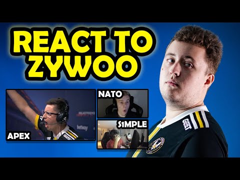 CS:GO PROS & CASTERS REACT TO ZYWOO PLAYS