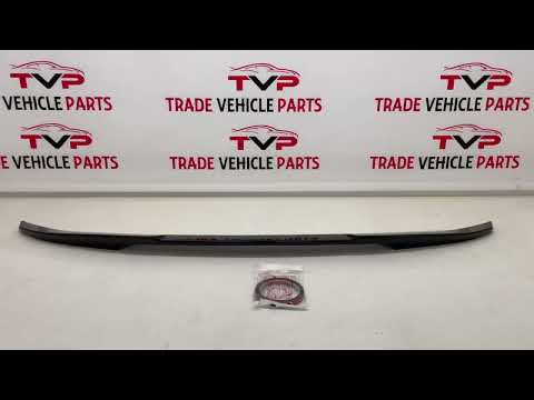 Fits BMW 5 Series E60 M5 2004-2010 Rear Trunk Boot Lip Spoiler Gloss Black video