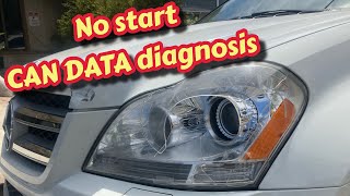 Mercedes CAN Data Bus diagnosis Can Data Bus failure Can Data Bus Issues #mercedes  #mercedesbenz