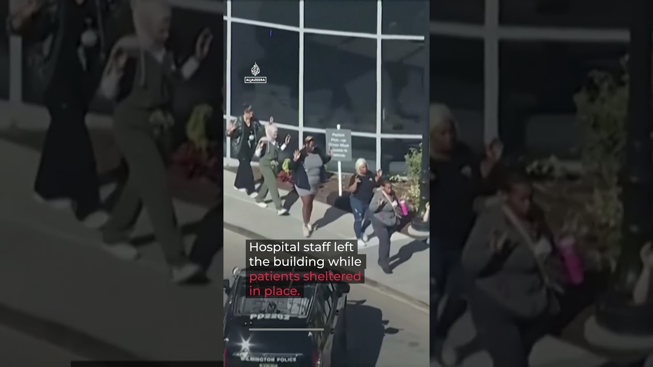 Employee opens fire at Delaware hospital, injures two coworkers