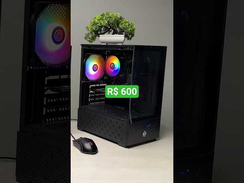 Montei um PC GAME BARATO De R$ 600 🎮 #pc # #pcgamer #pcgaming #byanderson