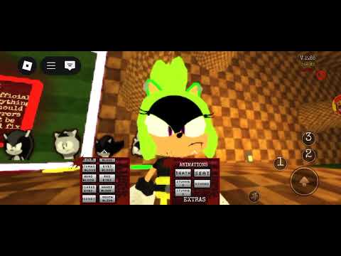 Showcase de Super Sonic y Sourge en Sonic.exe RP remake