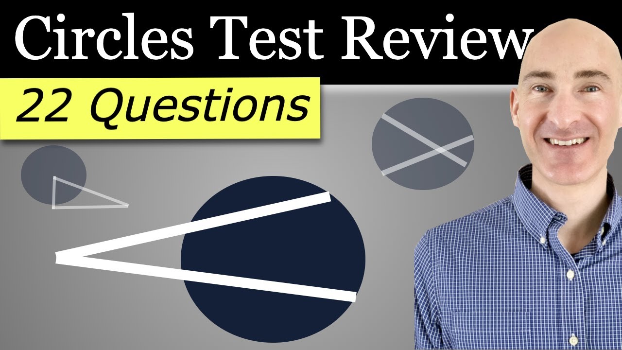 Circles Unit Test Review | Full Geometry Practice