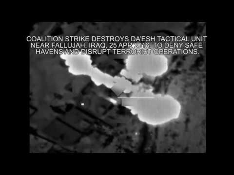 Coalition Strike Destroys Daesh Tactical Unit Near Fallujah, Iraq 2016/05/16
