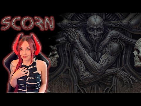 SCORN Полное прохождение на Русском | СКОРН геймплей и обзор | СТРИМ #1