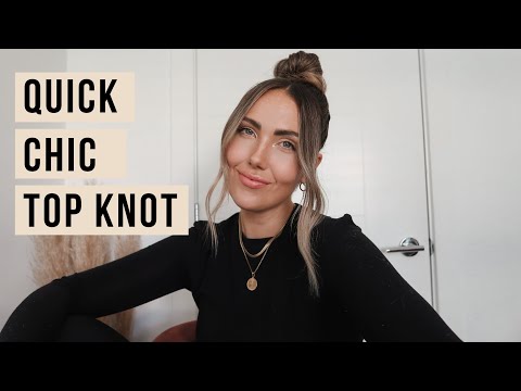Quick, Chic Top Knot Tutorial