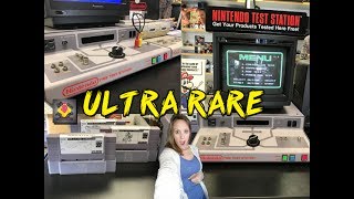 ULTRA RARE SNES TEST STATION & NES TEST STATION |TheGebs24