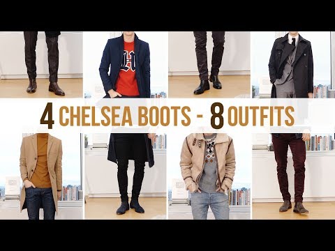 8 Different Chelsea Boot Outfits | Men’s Fashion Outfit Ideas Video