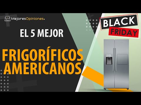 🚩 MEJOR NEVERA AMERICANA - Black Friday 2021 (Comparación y guía de compra)