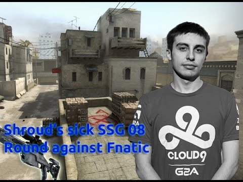Shroud's Sick Scout Round - ESEA Finale Cloud 9 vs. Fnatic (Dust2) | CS:GO
