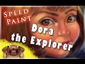 Dora The Explorer Photoshop Speed Painting