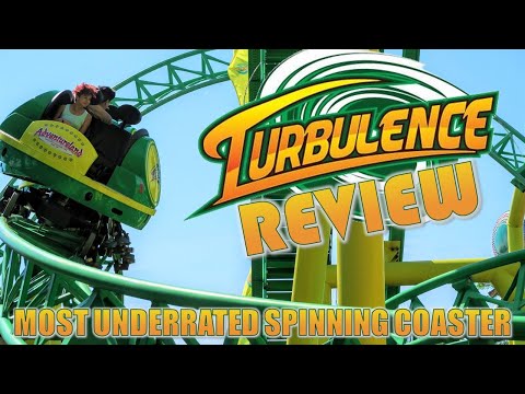 Video review of Turbulence by Canobie Coaster