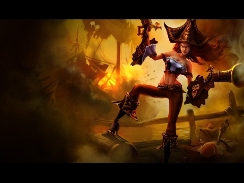 Scarra Play Miss Fortune vs Katarina Mid - League of Legends S7 Flex Ranked Gameplay