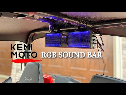 Ride in Style: KEMIMOTO UTV Sound Bar Install and Review