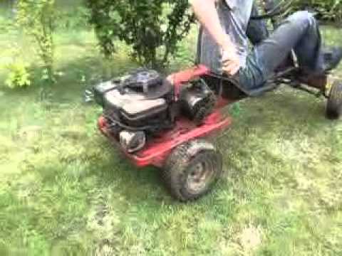 comment construire kart avec moteur tondeuse