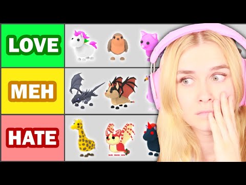 Ranking ALL Adopt Me Pets! (Roblox)